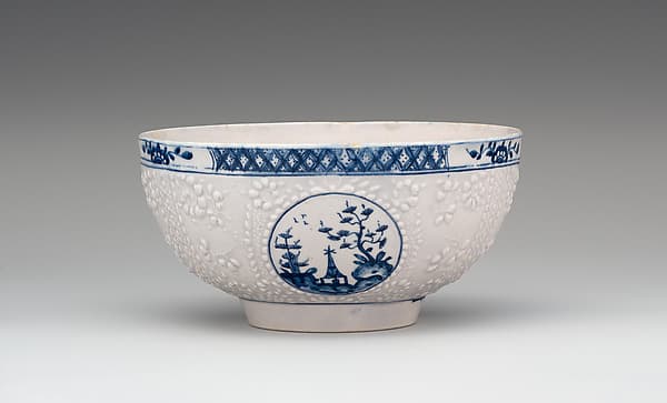 Bowl, by Lowestoft