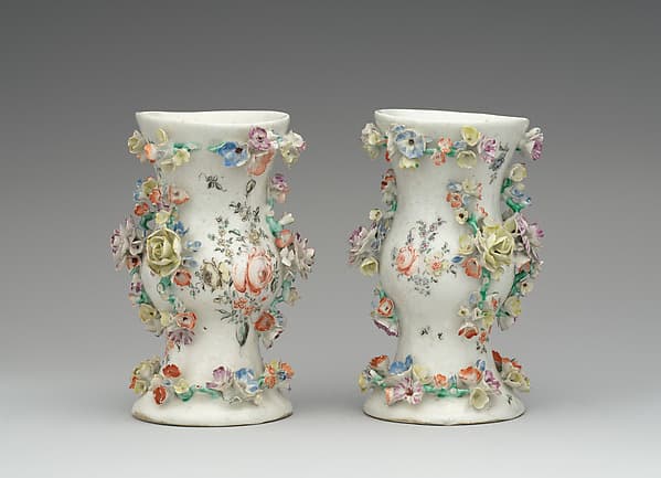 Pair of mantelpiece vases, by West Pans