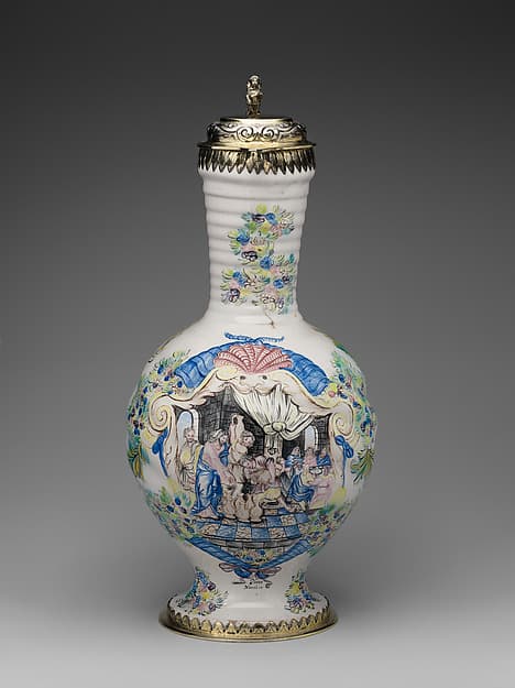 Jug, by Justus Alexander Ernst Glüer