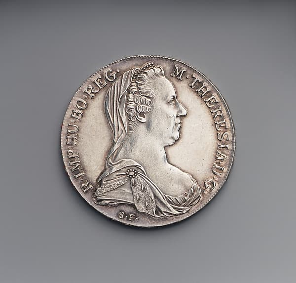 Thaler of Empress Maria Theresa, by Günzburg Mint