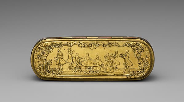 Tobacco box, by Johann Heinrich Giese