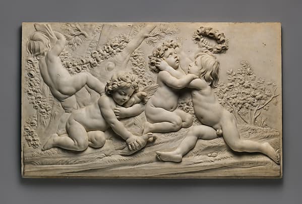 Spring (one of a set of four), by Edme Bouchardon