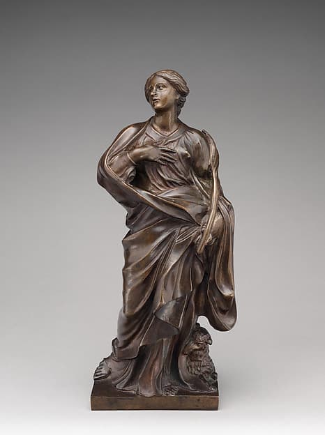 Saint Agnes, by Gian Lorenzo Bernini