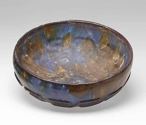 Large murrine bowl, by Venezia-Murano Company