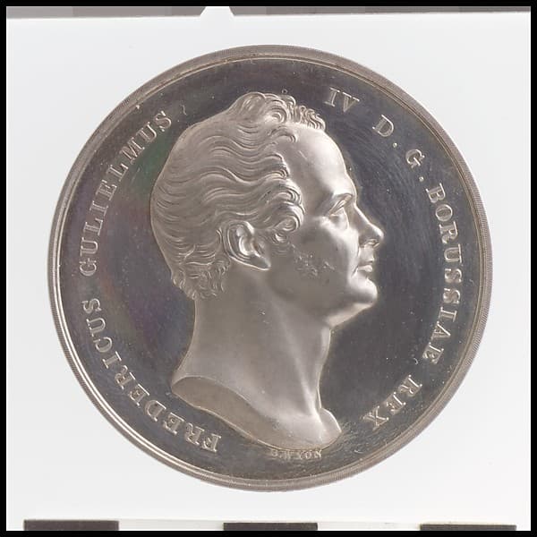 Friedrich Wilhelm IV's Visit to London, by Benjamin Wyon