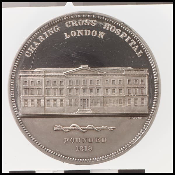 Charing Cross Hospital Medal, by Benjamin Wyon