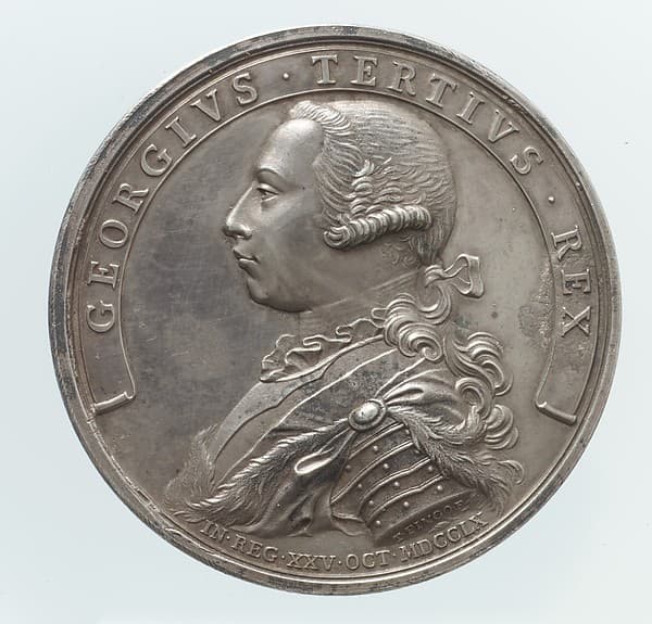 Accession of King George III, by Thomas Pingo