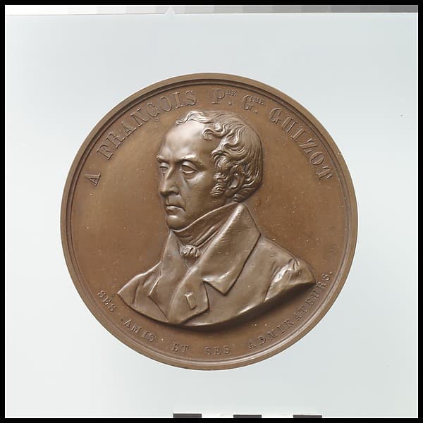 François Pierre Guillaume Guizot (1787–1874), by Jean-Jacques Feuchère