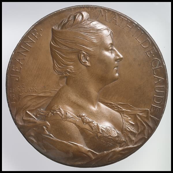 Madame Jeanne-Mathilde Claude, by Jules-Clément Chaplain