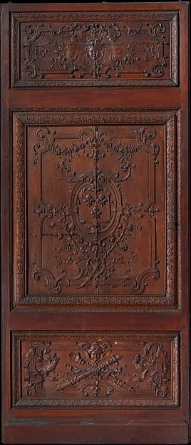 Panels from the shutters formerly in the Chapel Room at Versailles, by Robert de Cotte