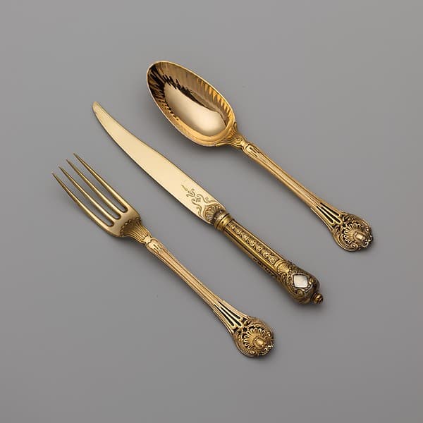 Set of six spoons, by Louis-Joseph Lenhendrick
