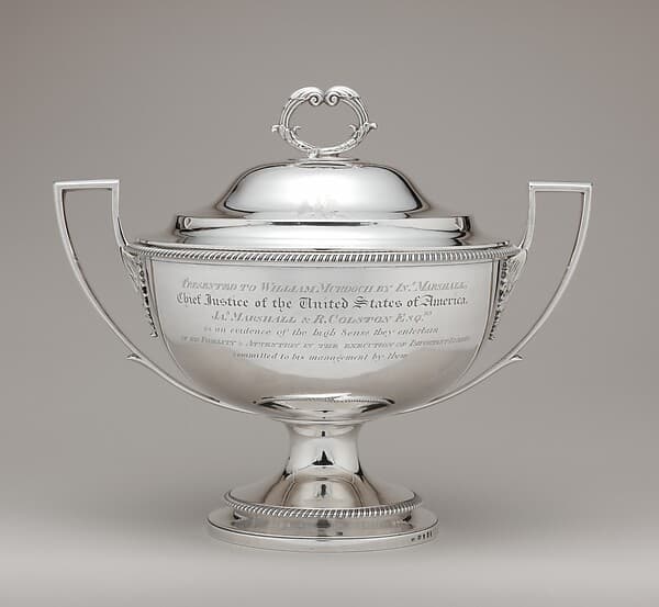 Soup tureen, by William Stroude
