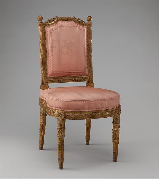 Side chair (chais à la reine) (one of a pair), by Georges Jacob