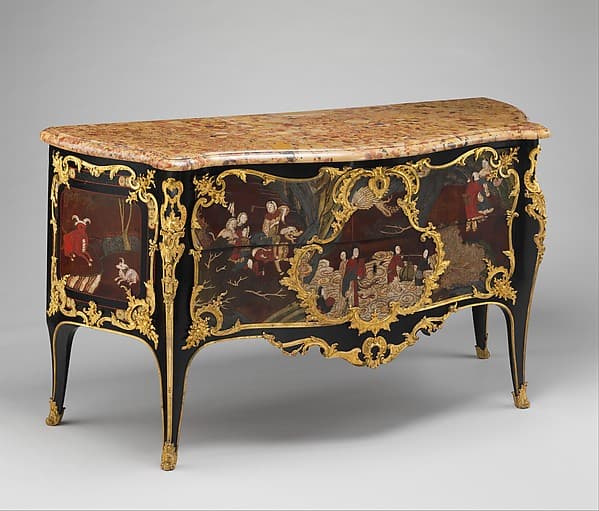Commode, by Bernard II van Risenburgh