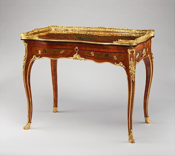 Writing table (table à écrire), by Bernard II van Risenburgh