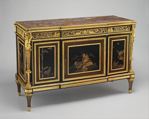 Commode (commode à vantaux) (part of a set), by Adam Weisweiler