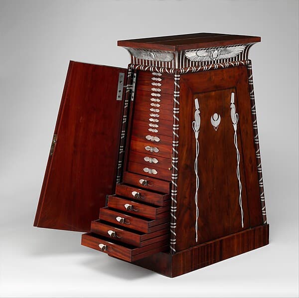Coin cabinet, by Charles Percier