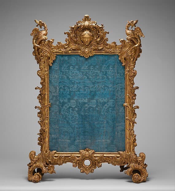 Fire screen, by Ferdinand Hundt