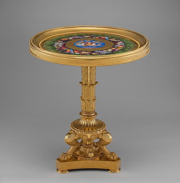 Table, by Royal Porcelain Manufactory, Berlin