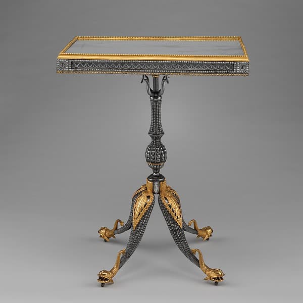 Center table, by Imperial Armory, Tula (south of Moscow), Russia