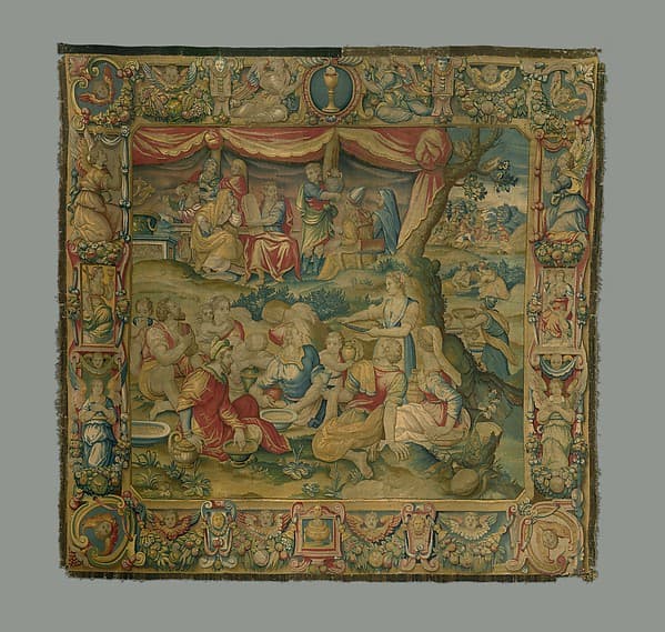 The Gathering of Manna, by Alessandro Allori