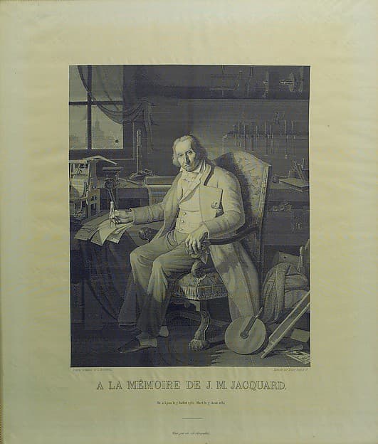 Joseph Marie Jacquard, by Didier, Petit et Cie