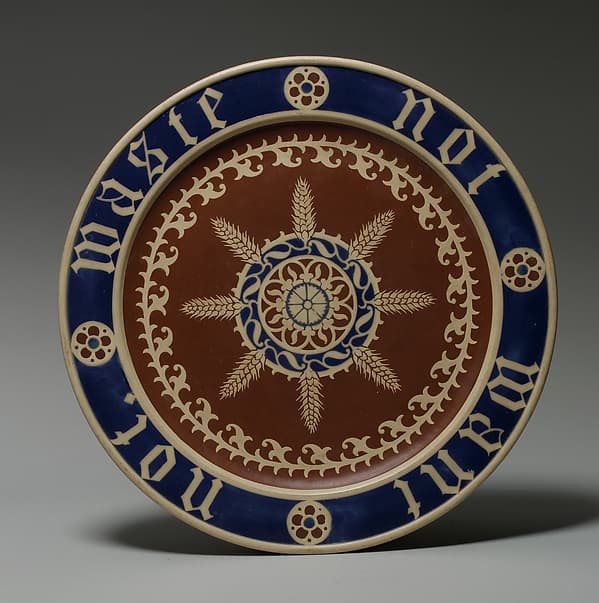 Bread plate, by Augustus Welby Northmore Pugin