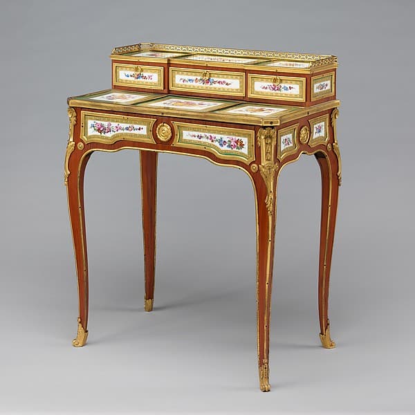 Desk (bonheur du jour), by Martin Carlin