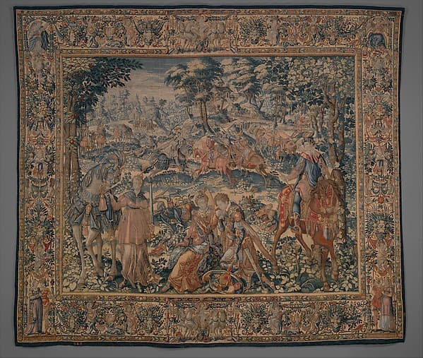The Liberation of Oriane from a set of Amadis of Gaul, by Karel van Mander I