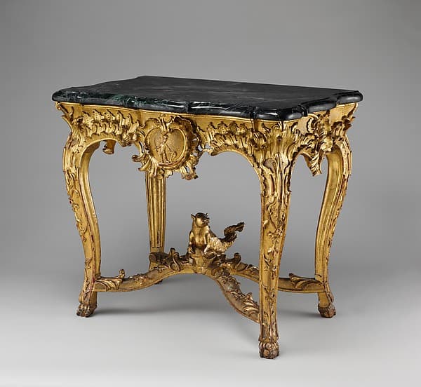 Console table, by Franz Adam Weber