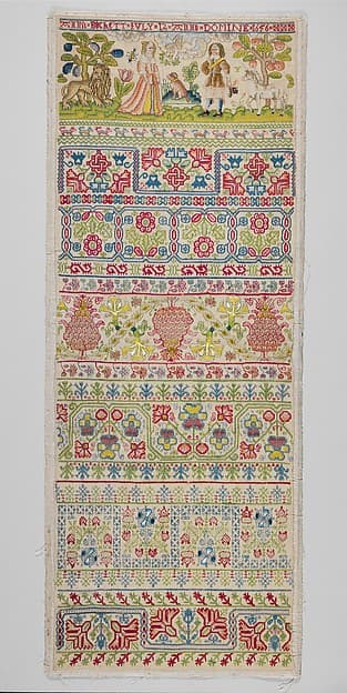 Sampler, by Anna Bockett
