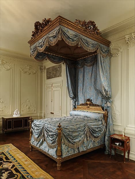 Tester bed (lit à la duchesse en impériale), by Georges Jacob