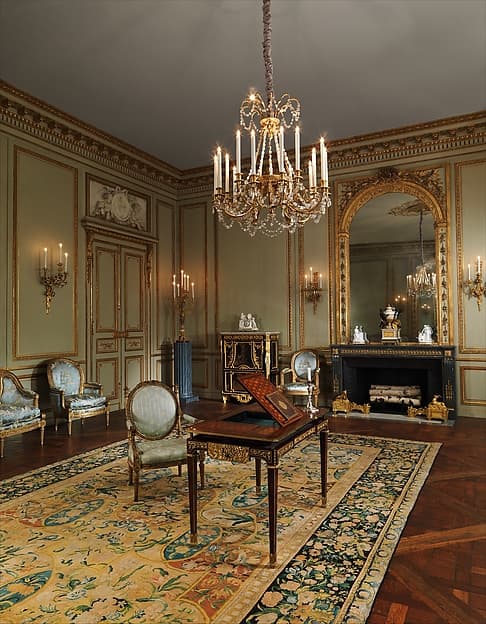 Grand Salon from the Hôtel de Tessé, Paris, by Nicolas Huyot