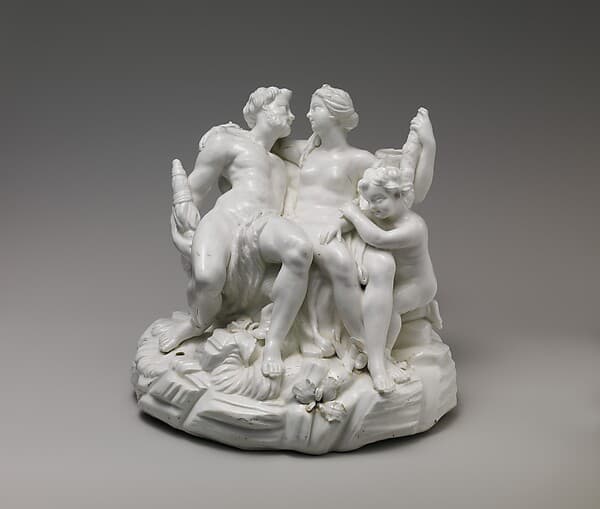 Hercules and Omphale, by Vincennes Manufactory