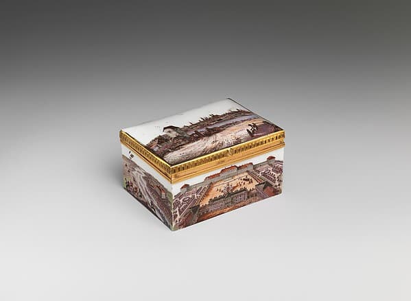Snuffbox, by Nymphenburg Porcelain Manufactory