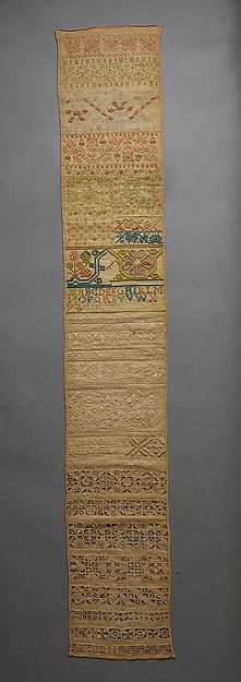 Sampler, by Margret Barber