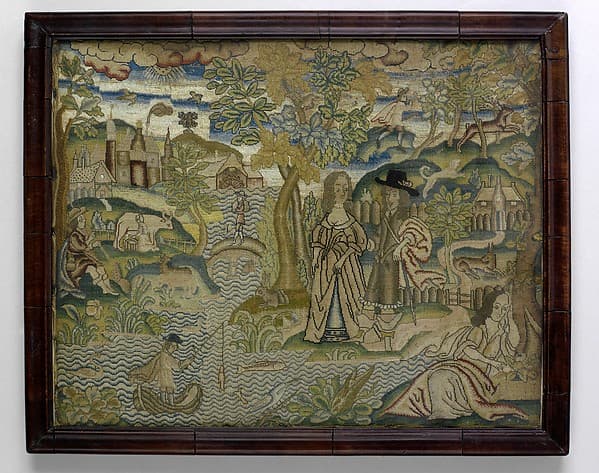 Embroidered picture