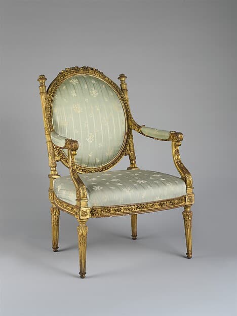 Armchair (Fauteuil à la reine), by Georges Jacob