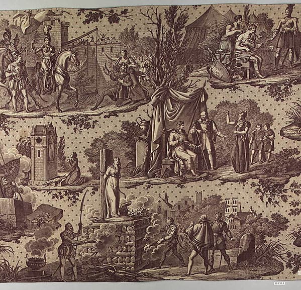 Scenes from the life of Joan of Arc, by Hartmann et Fils