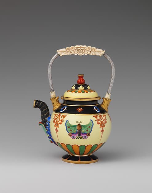 Teapot (Théière chinoise), by Sèvres Manufactory
