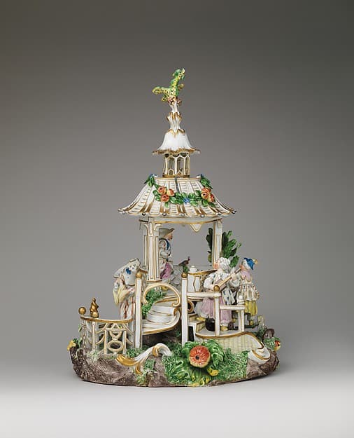 Chinese Pavilion, by Frankenthal Porcelain Manufactory
