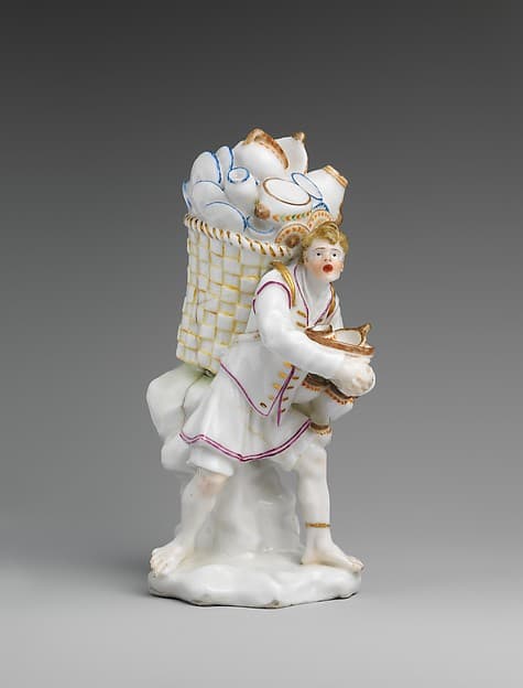 The Pottery Seller, by Capodimonte Porcelain Manufactory