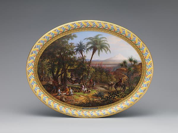 Tray, by Sèvres Manufactory