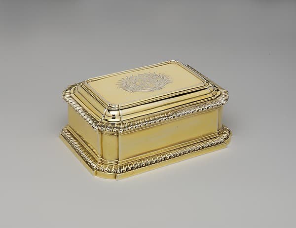 Box (one of a pair) (part of a set), by John Parker