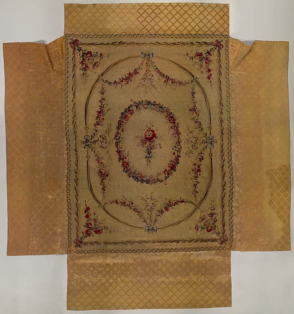 Coverlet for a bed (Lit à la duchesse en impériale), by Beauvais
