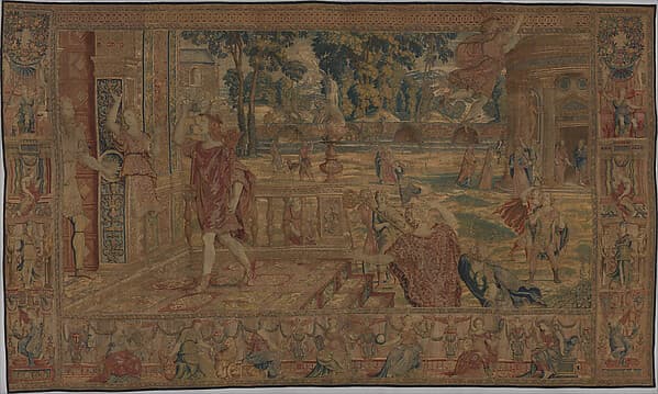 Mercury Changes Aglauros to Stone, from the Story of Mercury and Herse, by Giovanni Battista Lodi da Cremona