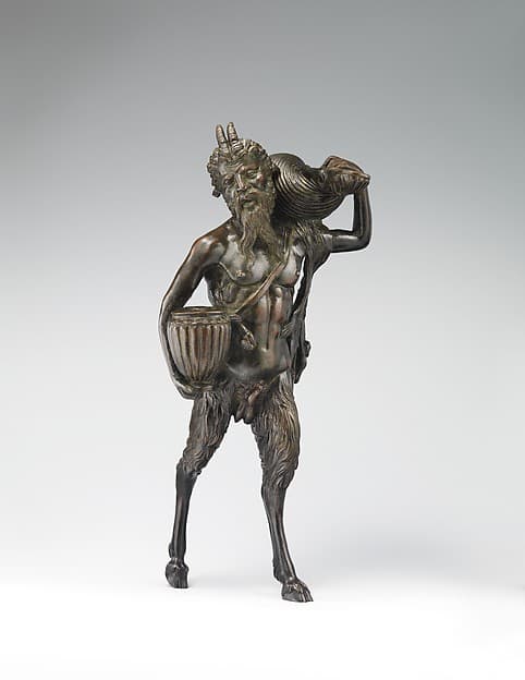Striding Pan, by Andrea Briosco, called Riccio