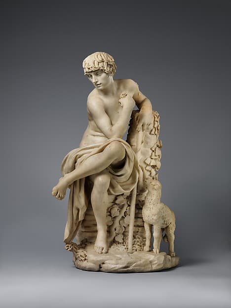 The Youthful Saint John the Baptist, by Domenico Pieratti