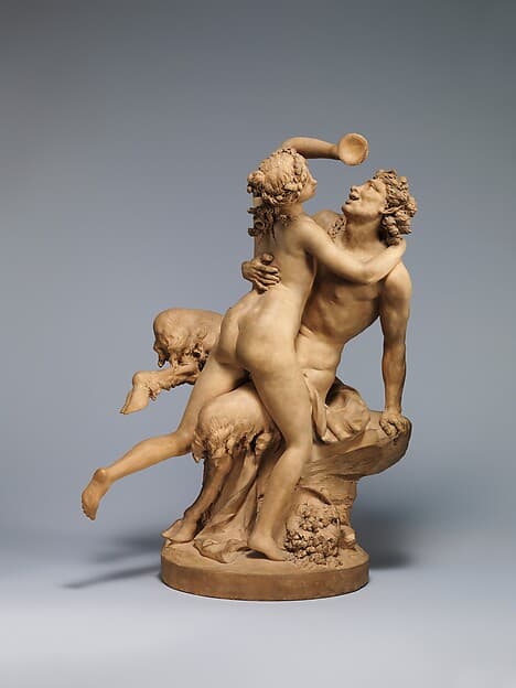 The Intoxication of Wine, by Clodion (Claude Michel)