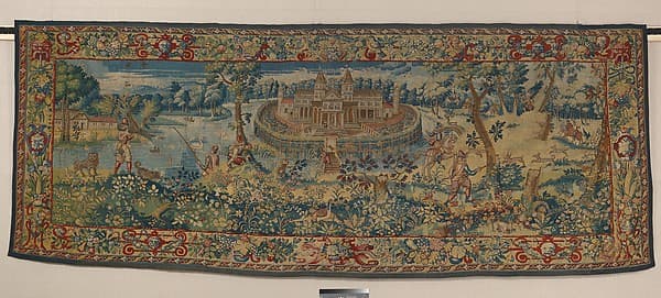 Hunters in a Landscape, by Anonymous, 16th century